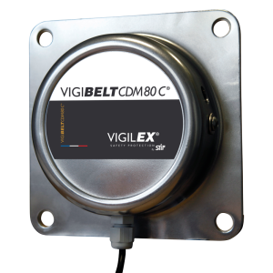 VIGIBELT-CDM-80 para la seguridad de cintas transportadoras y elevadores de cangilones