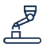 Icon of a robotic arm